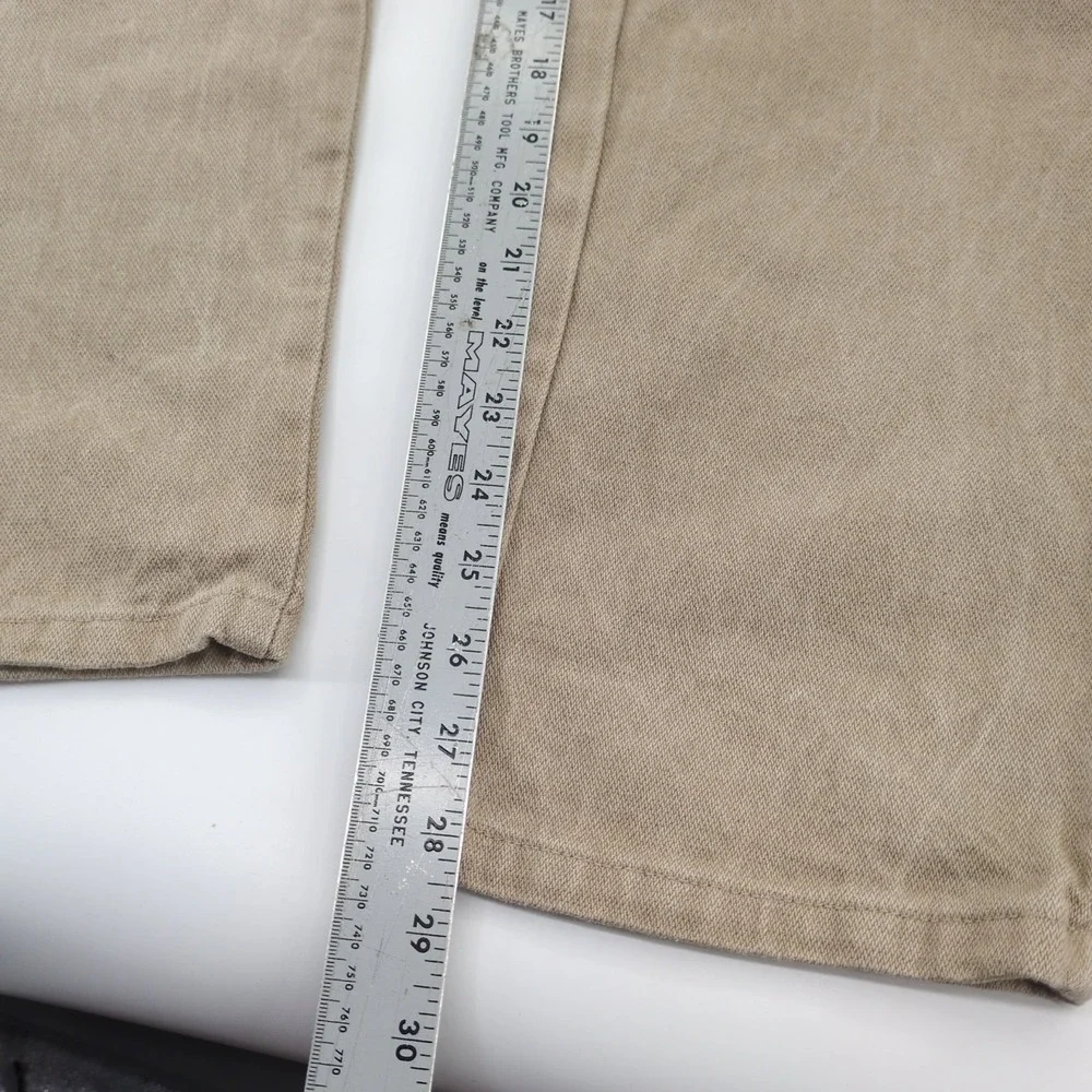 Wrangler Men's Regular Fit Denim Jeans Tan Beige Size 31x28 Casual Workwear